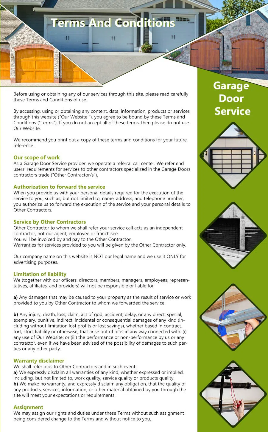 Galaxy Garage Door Service Rosemont, IL 847-549-2554